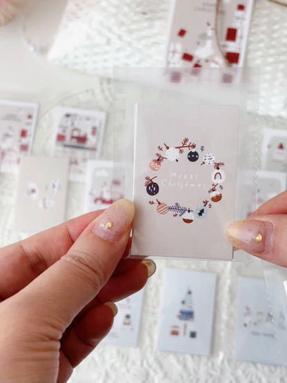 迷你聖誕素材紙包