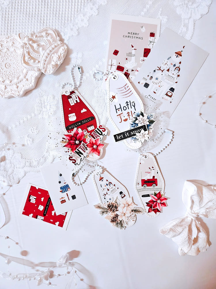 迷你聖誕素材紙包