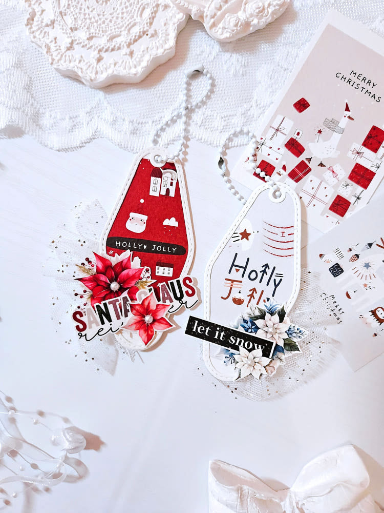 迷你聖誕素材紙包