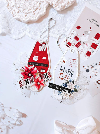 迷你聖誕素材紙包