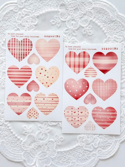 甜心 模造紙貼紙包