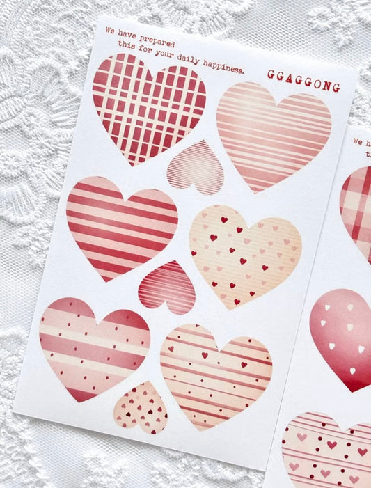 甜心 模造紙貼紙包