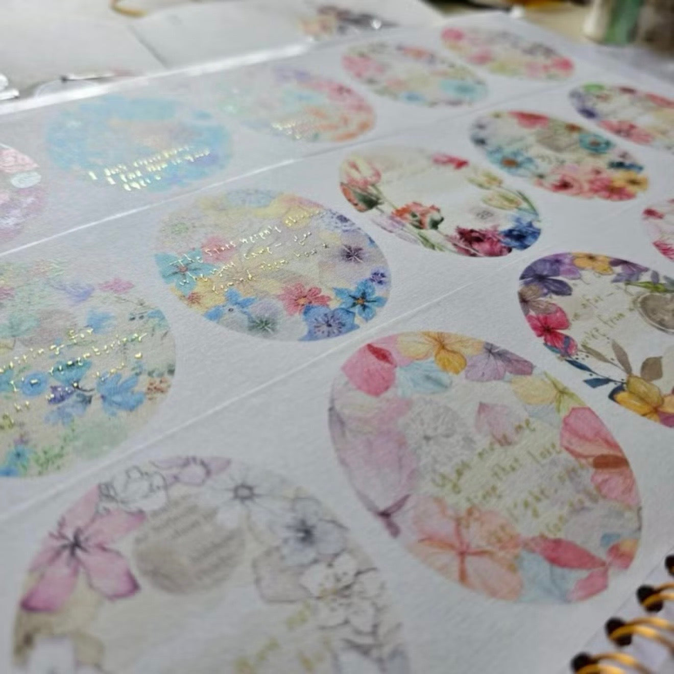 仙女丸 Fairy maru 花之卷特別版7 紙膠帶 (2種材質)