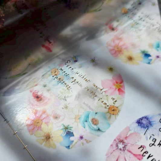 仙女丸 Fairy maru 花之卷特別版7 紙膠帶 (2種材質)