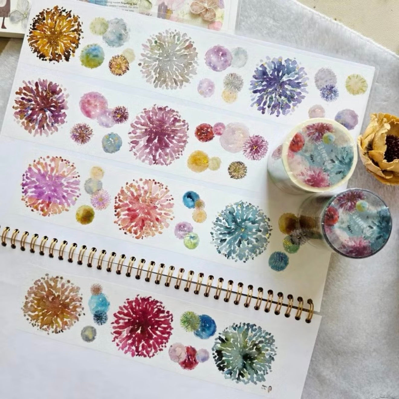 仙女丸 Fairy maru 泡泡裡的世界11 紙膠帶 (2種材質)