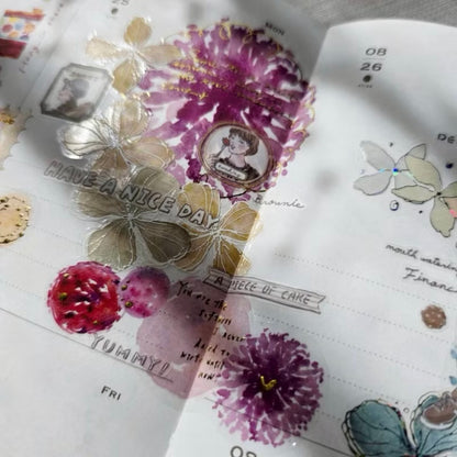 仙女丸 Fairy maru 泡泡裡的世界11 紙膠帶 (2種材質)