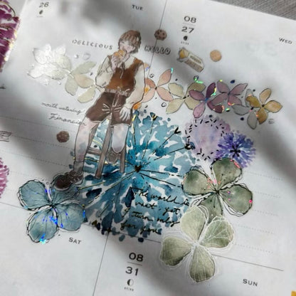 仙女丸 Fairy maru 泡泡裡的世界11 紙膠帶 (2種材質)