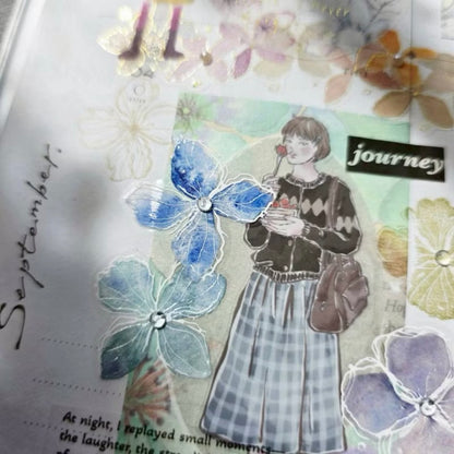 仙女丸 Fairy maru 花之卷21 紙膠帶 (3種)