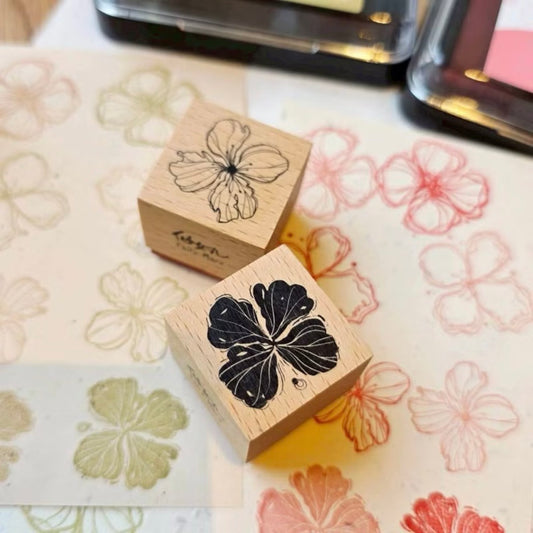 仙女丸 Fairy maru 線條花櫸木印章組