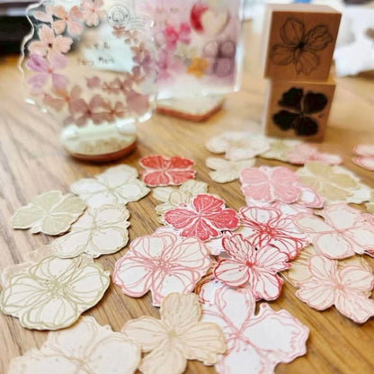 仙女丸 Fairy maru 線條花櫸木印章組