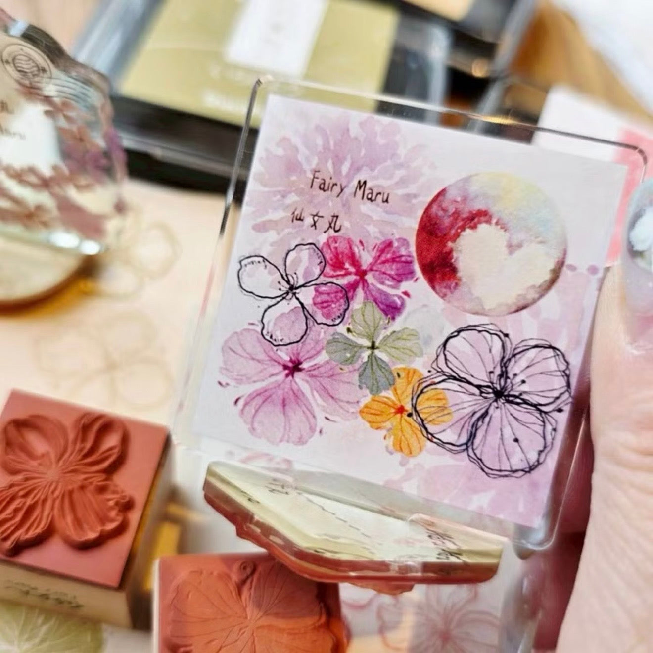 仙女丸 Fairy maru 壓克力印章B
