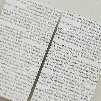 英文報紙便箋本