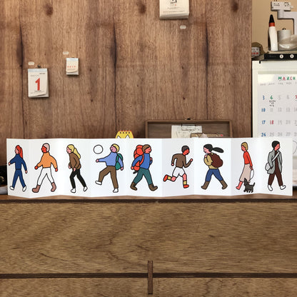 ZPZIPC011 / 明信片套組 散步