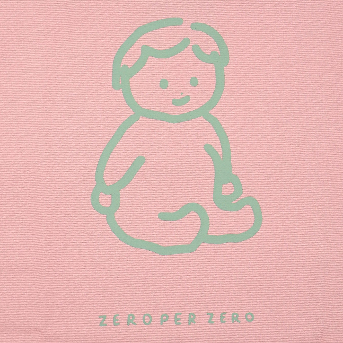 ZERO PER ZERO 帆布袋 小貝比 (粉色)