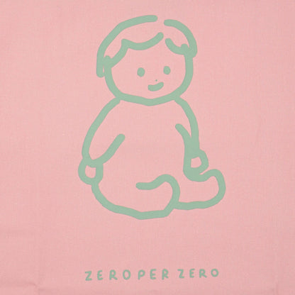 ZERO PER ZERO 帆布袋 小貝比 (粉色)