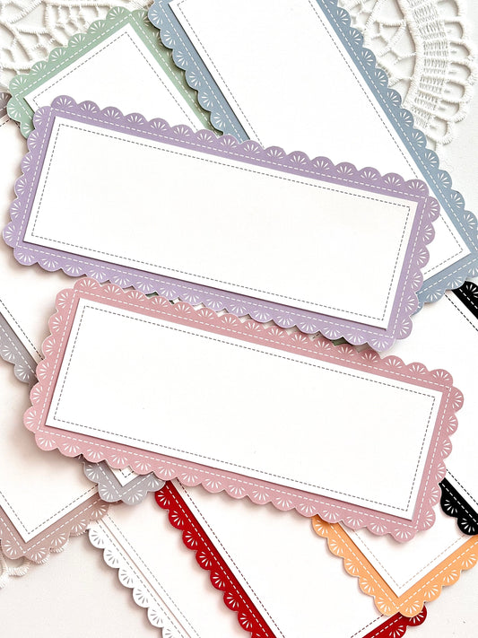 長蕾絲筆記本 DIY套組