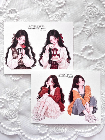 ggaggong 可愛女孩vol.4 便箋包
