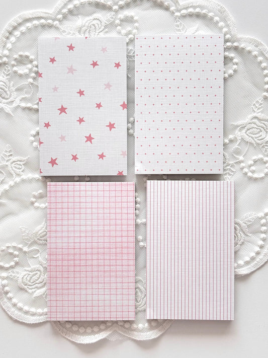 粉紅色 便箋紙本