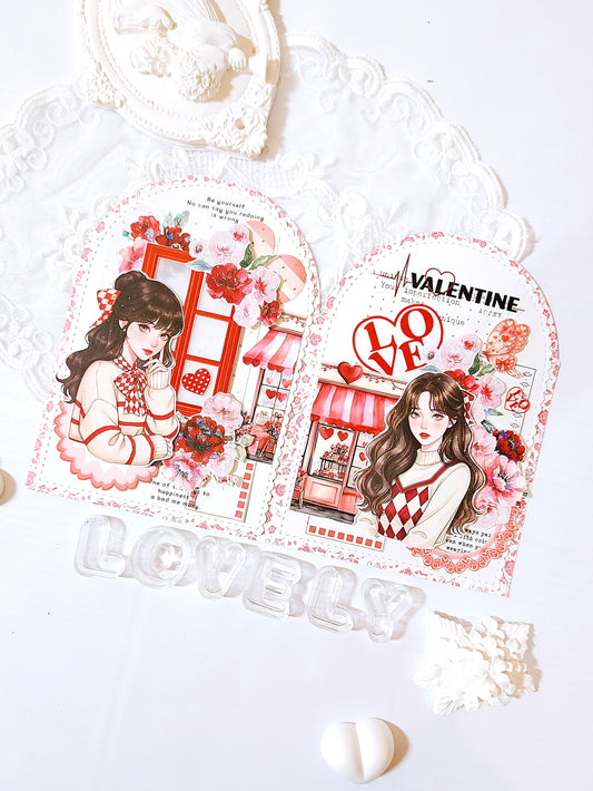 愛之檔案 亮面PET貼紙包