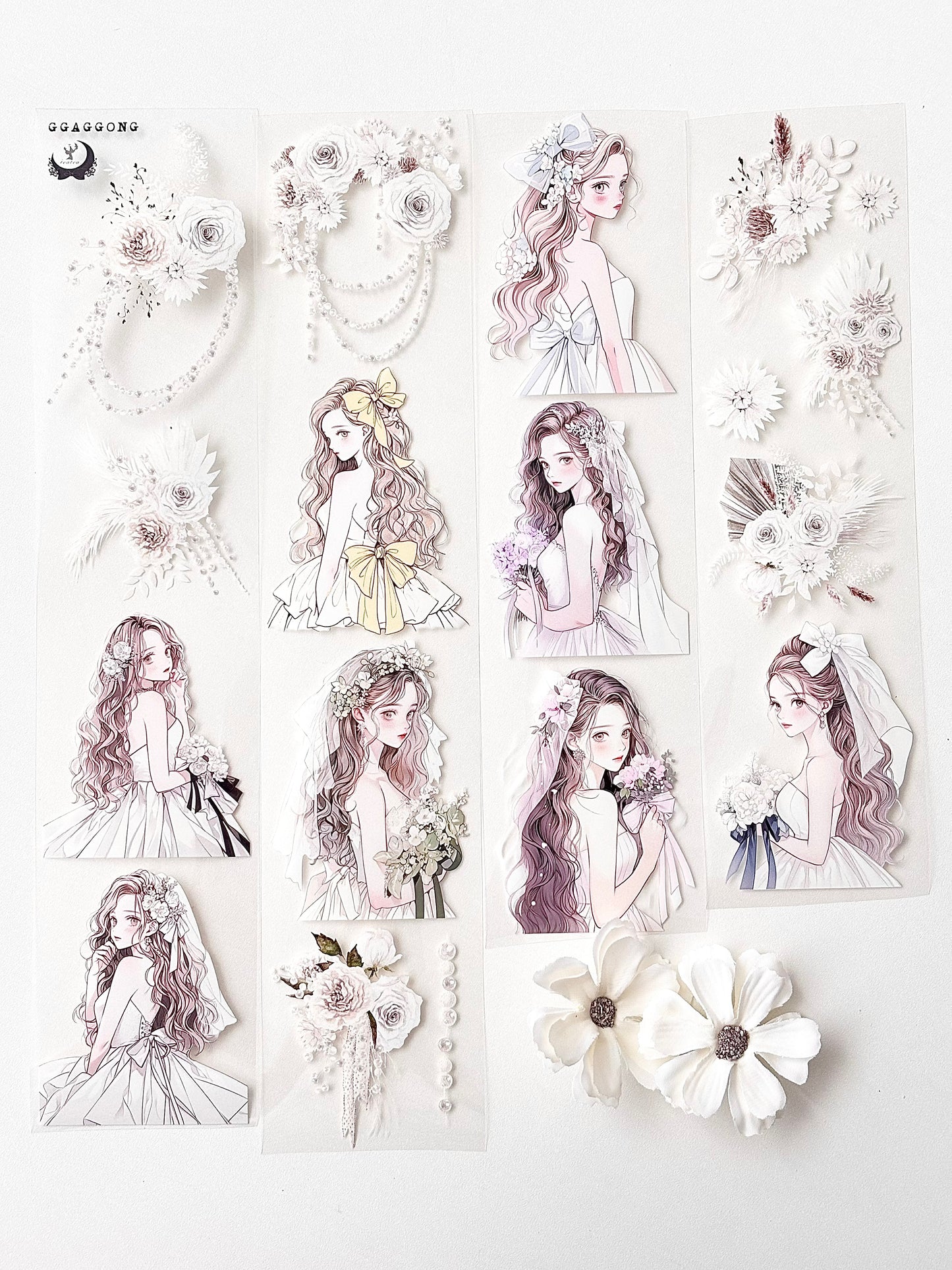 婚禮 亮面PET紙膠帶