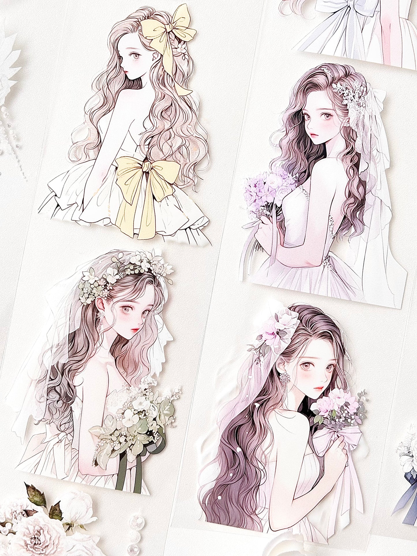 婚禮 亮面PET紙膠帶