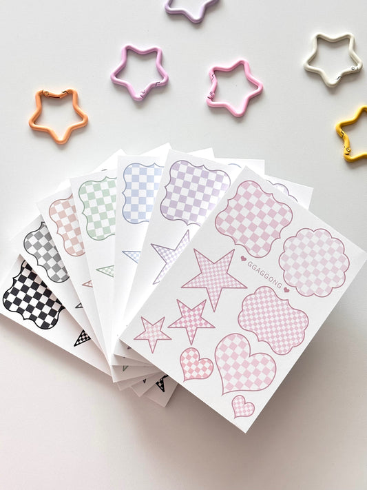 幾何圖案 便條紙本