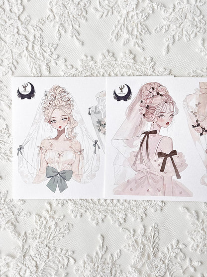 婚禮女孩vol.3 模造紙貼紙包