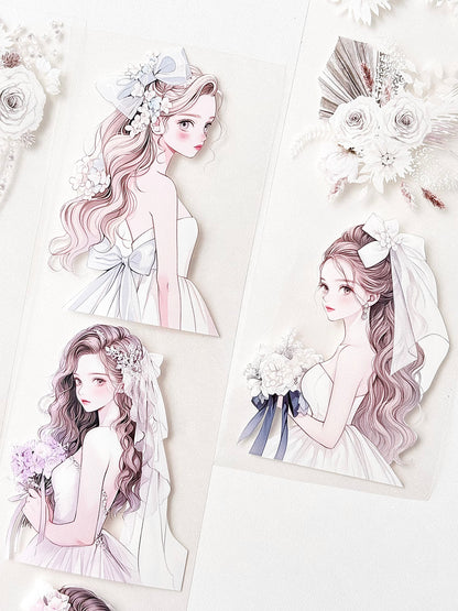 婚禮 亮面PET紙膠帶