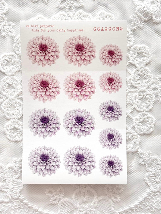 小福花 模造紙貼紙包