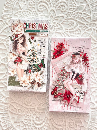 聖誕字母貼紙包2 PET貼紙包