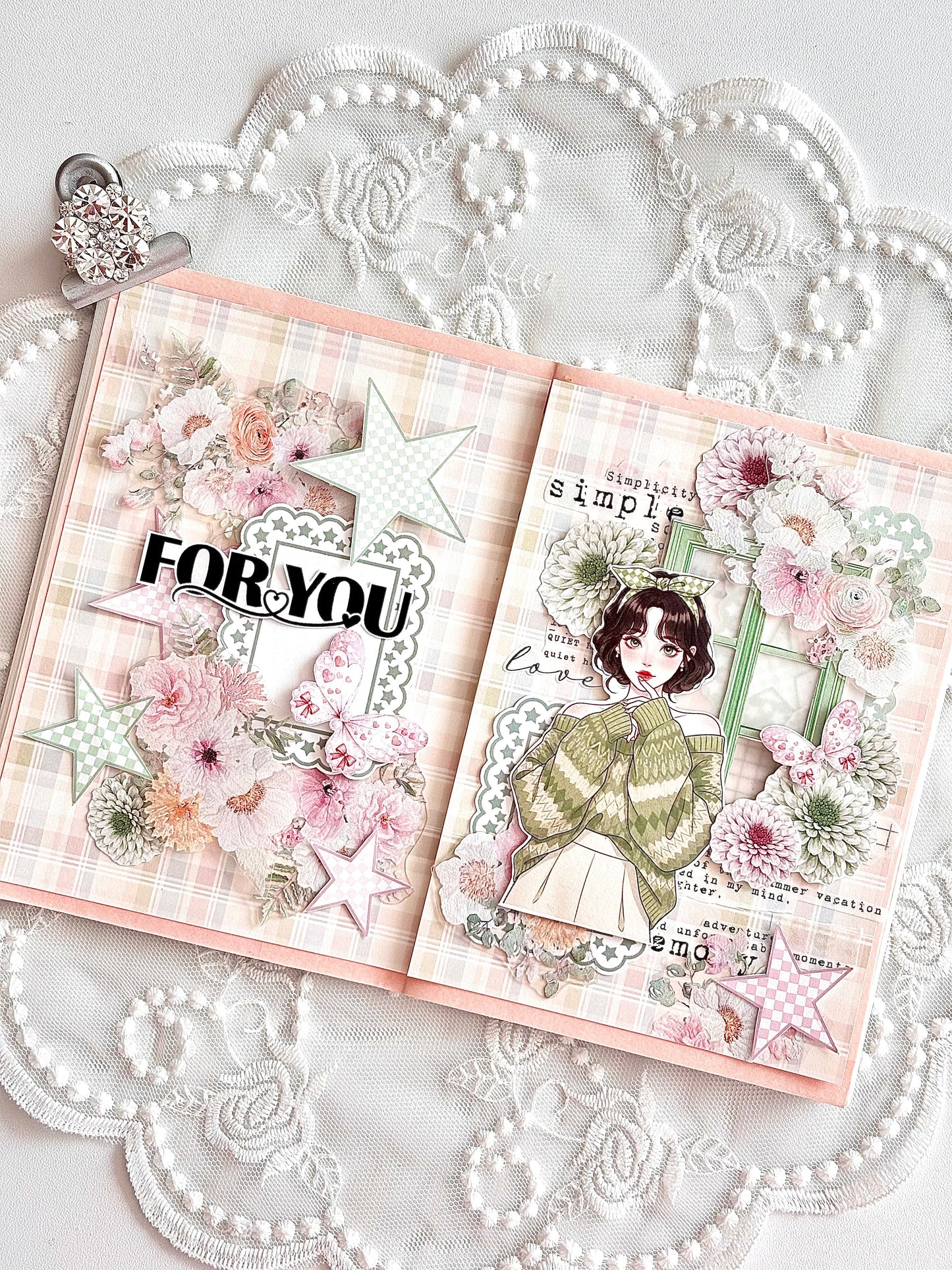 小福花 模造紙貼紙包