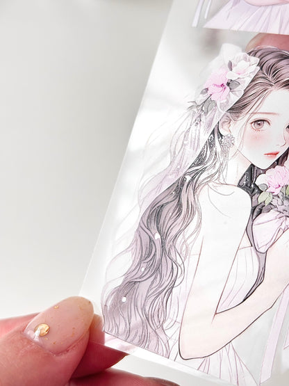 婚禮 亮面PET紙膠帶