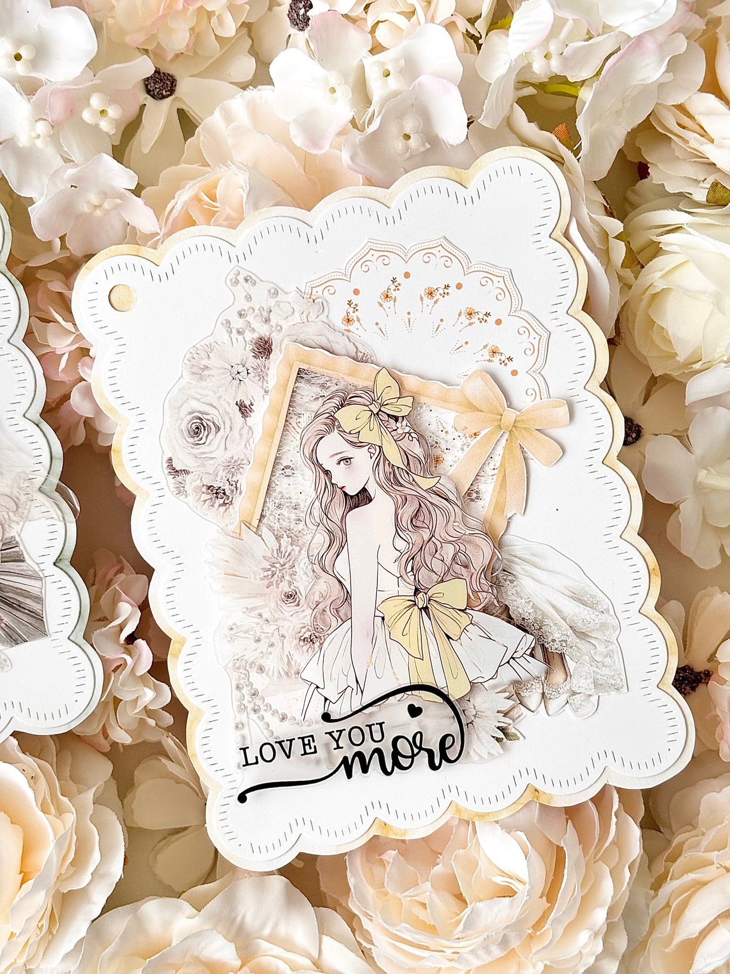 米色婚禮小物 模造紙貼紙包