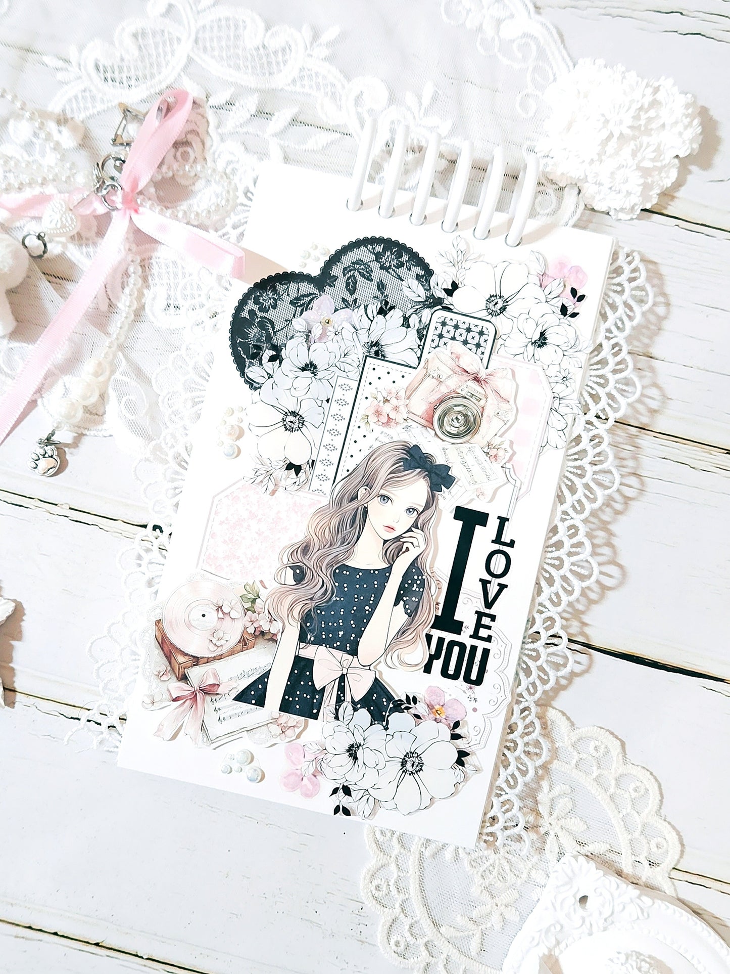 粉紅色婚禮小物 模造紙貼紙包