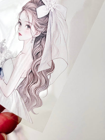 婚禮 亮面PET紙膠帶