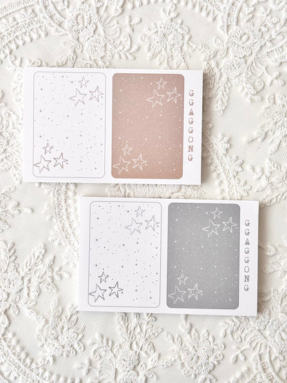 星星 便箋本套組 粉彩款