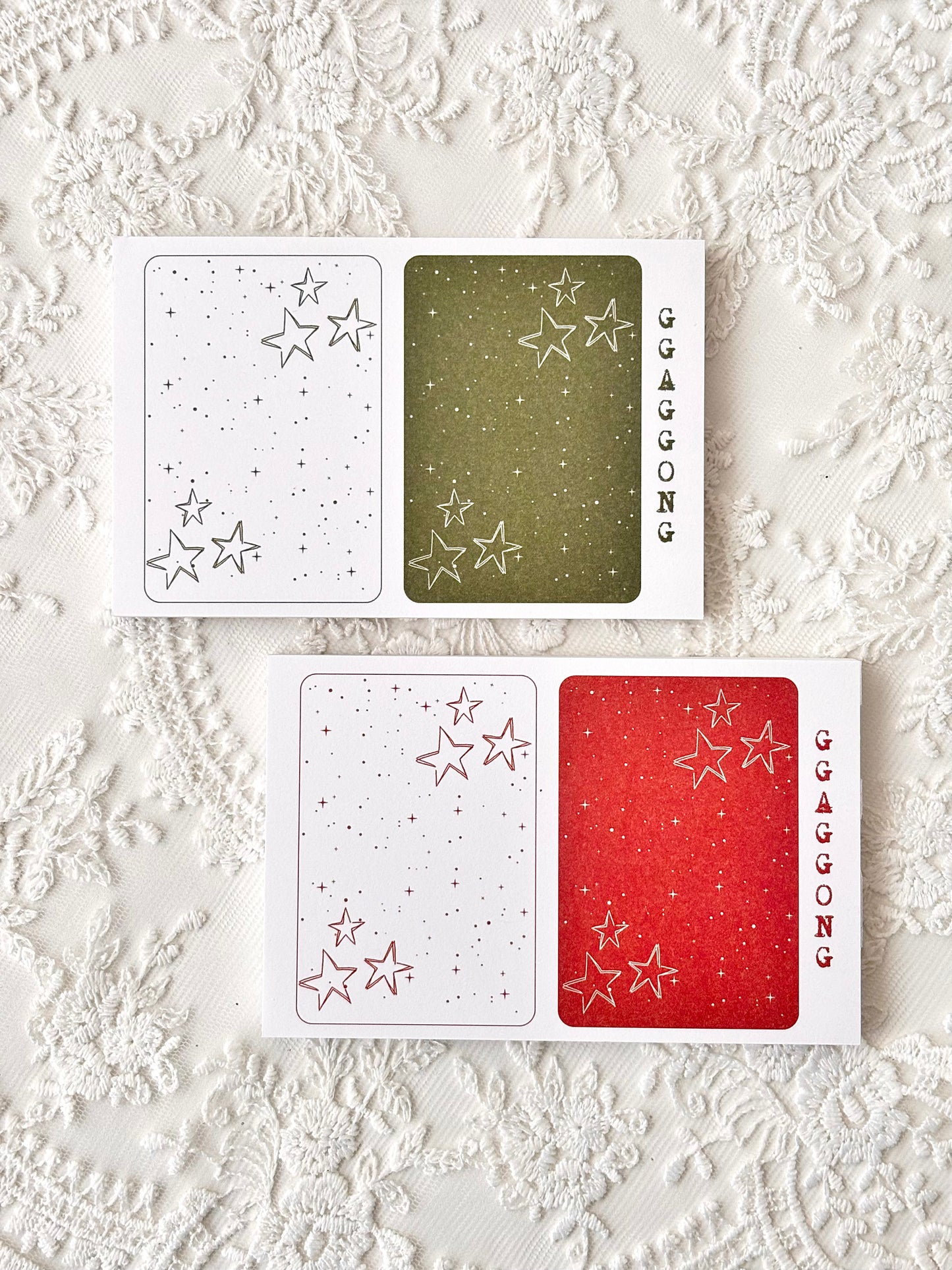 星星 便箋本套組 特別色