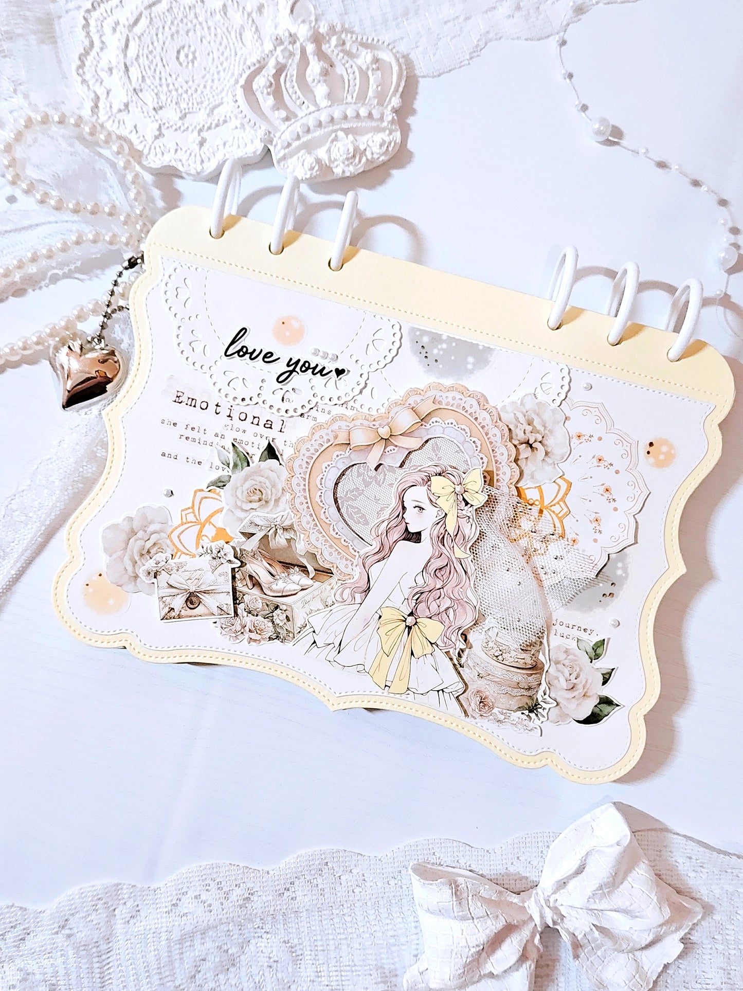 米色婚禮小物 模造紙貼紙包