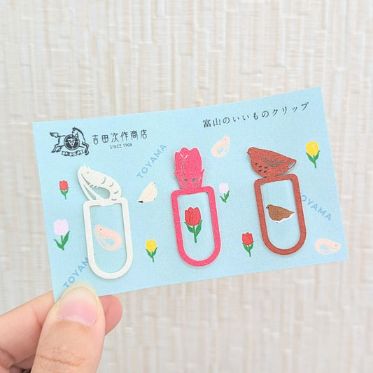 吉田次作商店 富山好物迴紋針