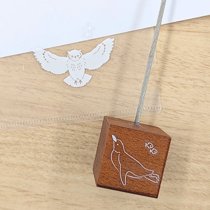吉田次作商店 純白動物貼紙
