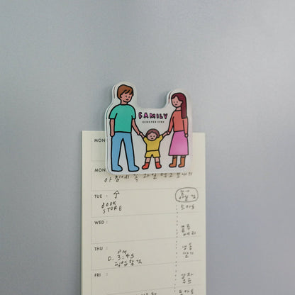 ZERO PER ZERO 磁鐵 家庭2