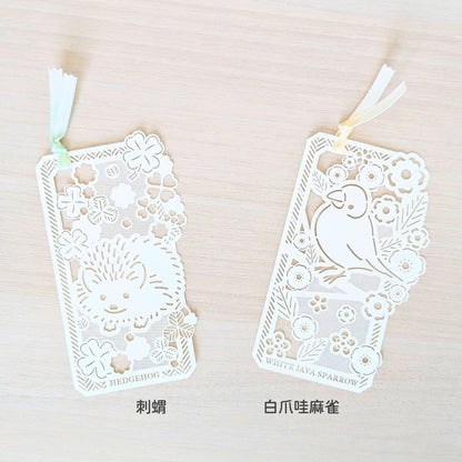 吉田次作商店 純白動物書籤