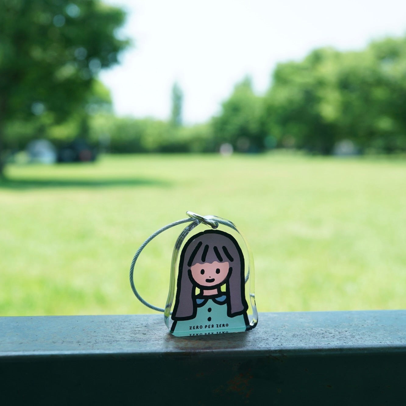 ZERO PER ZERO 鑰匙圈 小女孩