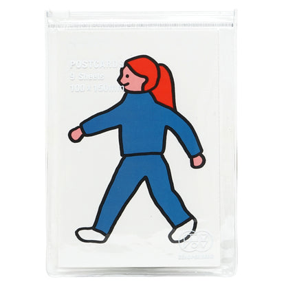 ZPZIPC011 / 明信片套組 散步