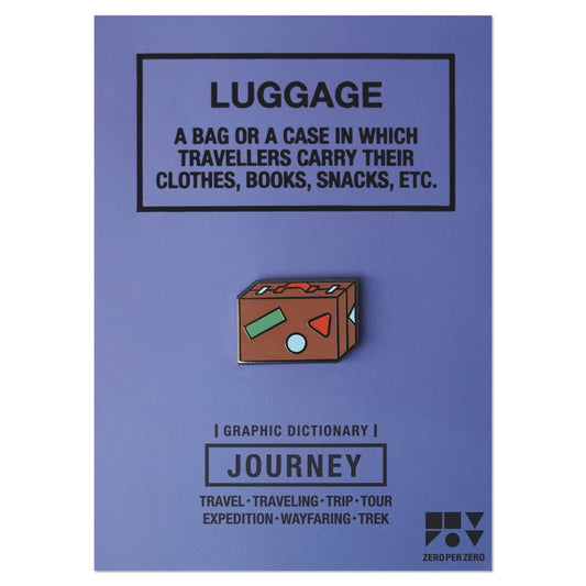 ZERO PER ZERO 徽章 行李箱