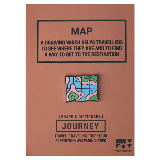 ZERO PER ZERO 徽章 地圖