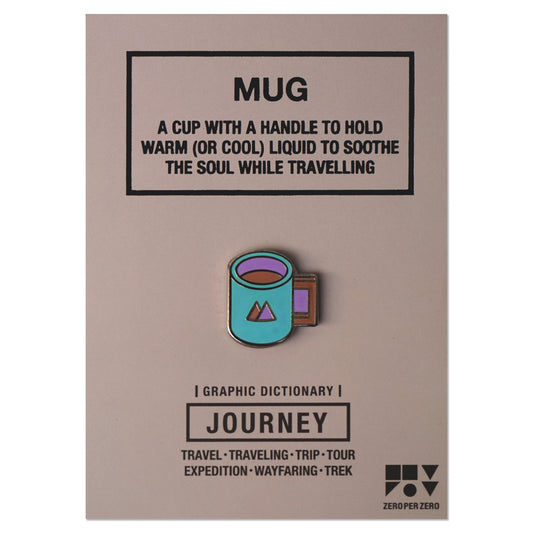 ZERO PER ZERO 徽章 露營杯