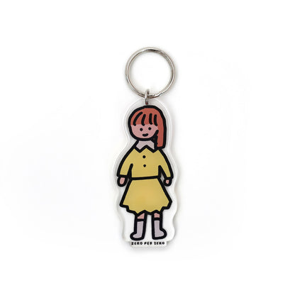 ZERO PER ZERO 可站立鑰匙圈 女孩2M
