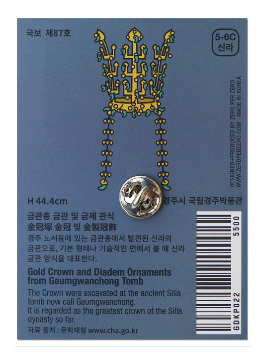 ZERO PER ZERO 徽章 金冠與冠飾