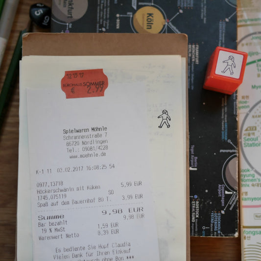 ZERO PER ZERO 中型印章 散步-女孩